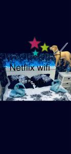 Maisons de vacances Maison atypique avec un grand terrain !animaux bienvenus !wifi netflix ecran plat 4k : photos des chambres