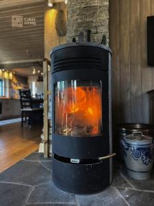 Cozy mountain cabin with sauna, fireplace & bbq