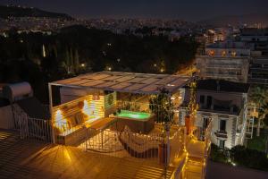 Rooftops of Athens-Acropolis Studio Jacuzzi & View