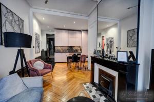 Appartements La Suite en Rose - Spa - Lyon Centre Brotteaux : Appartement Supérieur