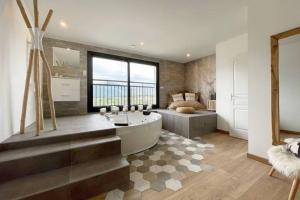 Appartements Charmant duplex, 110m2, 7 minutes des pistes, 8 couchages, belle vue sur les montagnes, cheminee : photos des chambres