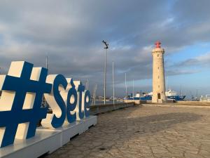 Studio pour 2 avec ascenseur et WIFI, proche de la gare à Sète - FR-1-338-602