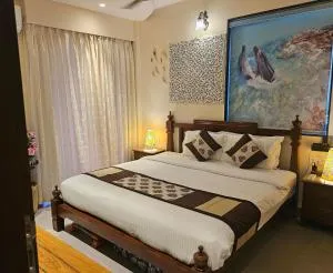 Beachwalk - 1BHK FLAT 5 Minwalk Candolim Beach Goa - Goa