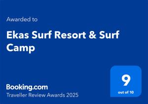 Ekas Surf Resort & Surf Camp
