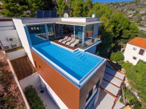 Luxury Beachfront Villa Blue Star of Brac with private pool at the beach on Brac island - Bobovisca