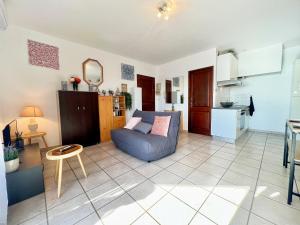 Appartements Voile de Mer 1 - Les Pieds dans l-eau, CLIM, Wifi, 2 personnes : photos des chambres