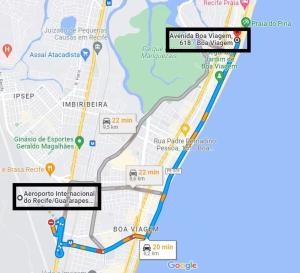 Ap na praia de boa viagem, disponível para carnaval