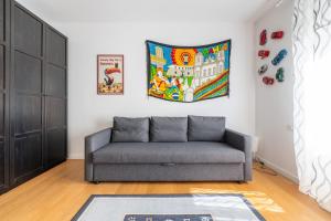 Spacious and bright 2 BR apartment near Poetto