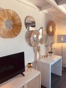 Villa Club avec terrasse à 5 min à pied de la plage