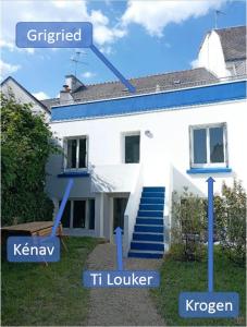 Appartements Ti Louker - Appartement a 300m du Port : photos des chambres