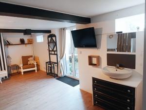 Maisons de vacances Gite les pieds dans l'eau : photos des chambres
