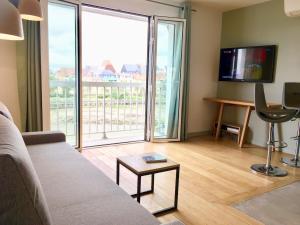 Appartements 40m2, 2 Pieces Hyper Centre Trouville Vue Mer Pour 4 personnes, Arlette Trouville ! : photos des chambres