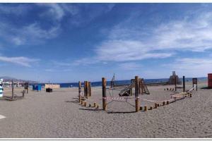Cortijo alberca blanca beach