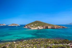 Slow Luxury Patmos Hideaway Villas Sophia, Tatyana and Leda with panorama and pool