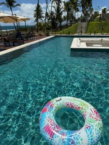 Viva muro alto flat vista mar