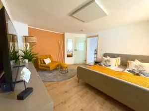 Appartment mit Garten im Beachhouse am Goitzschesee - strandnah & gemütlich - Pouch