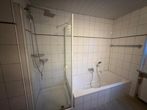FeWo Terasse Küche Geräumig
