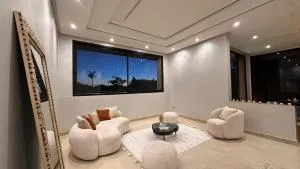 Magnifique villa 6 chambres avec piscine jacuzzi et hammam à Argan golf à 10 min du centre - El Makina