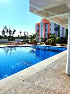 Departamento En Acapulco Diamante con Alberca, Camastros y Hermosos Jardines - Chilpancingo de los Bravos