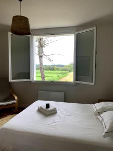 Maisons de vacances Agreable maison avec vue sur les barthes : photos des chambres