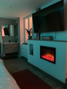 Appartements Love Room, studio Woody Spa , Balneo : photos des chambres
