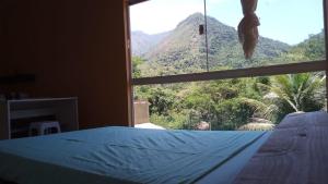 Casa vista para as montanhas