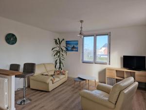 Maisons de vacances Holiday Home in Port-Blanc near Les Dunes Beach : photos des chambres