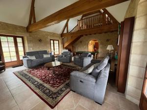 Maisons de vacances Propriete aux Eyzies avec piscine privee pour 6 personnes - FR-1-824-12 : photos des chambres