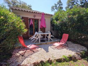 Studio pour 2 personnes à 700m de la plage de palombaggia