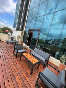apart riviera tower suit, con terraza