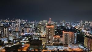 Rooftop Penang View & infinity pool suite apartment 3br 10 pax