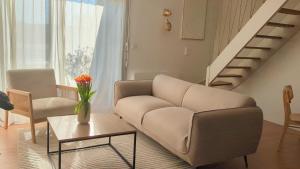 Appartements Duplex Lomy vue sur le port avec Sauna-balneo-5mn plage : photos des chambres