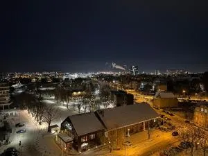 Apartament z widokiem na Gdańsk i Zatokę free & priv Parking - أوتومين