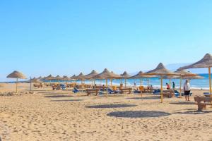 شاليهات قرية بلو لاجون السياحية