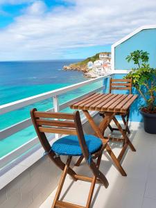 AG Apartamento Nordés Malpica primera línea playa