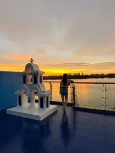 Santorini Msia Sunset Lakeview TownVilla Retreat 5BR 13pax - 普崇