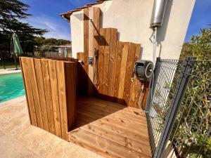 Villas Villa entiere au calme avec piscine partagee et jardin : photos des chambres