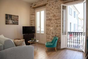 heart of the old town in Antibes