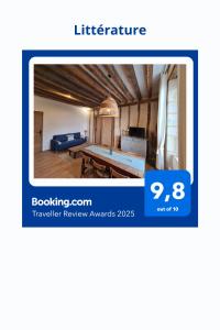 Appartements Gite Litterature dans le Perche : photos des chambres