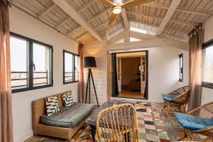 Maisons de vacances Le 9 Victor Hugo Vue sur les Toits, Loft Triplex avec terrasse, intra muros : photos des chambres