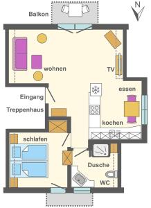 Seestraße 75 Wohnung Dachgeschoß