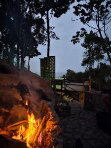 Cabana Romântica vista mar com duas spas privativas