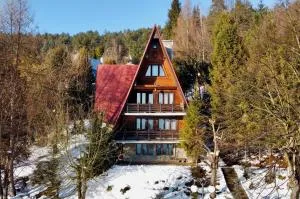 BUKOWA Jezioro Żywieckie Beskid Żywiecki Śląski Sauna Jacuzzi Kominek Morsowanie Tresna Żywiec Szczyrk - Tresna