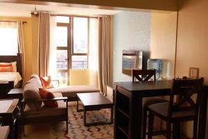 Executive studio with balcony overlooking Nairobi Citys Skyline