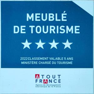 Suite avec grande terrasse et parc - gîte classé 4 étoiles