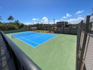 Viva muro alto flat pé na areia