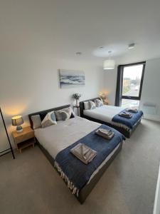 York Central Stylish Flat - Sleeps 8 - Parking - Gym