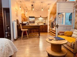 Appartements La Chaumiere, centre historique, fibre, ESS, rez-de-chaussee, BedinShop : Appartement 1 Chambre