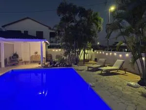 Chambre studio confort vue piscine - Baie-Mahault