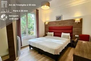 Chambre style hôtelière dans logement partagé, Le Pepsy Paris & Stade de France - 塞纳河畔埃皮奈